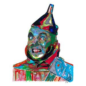 Tin Man Wizard of Oz Poster Print Wall Art 18x24